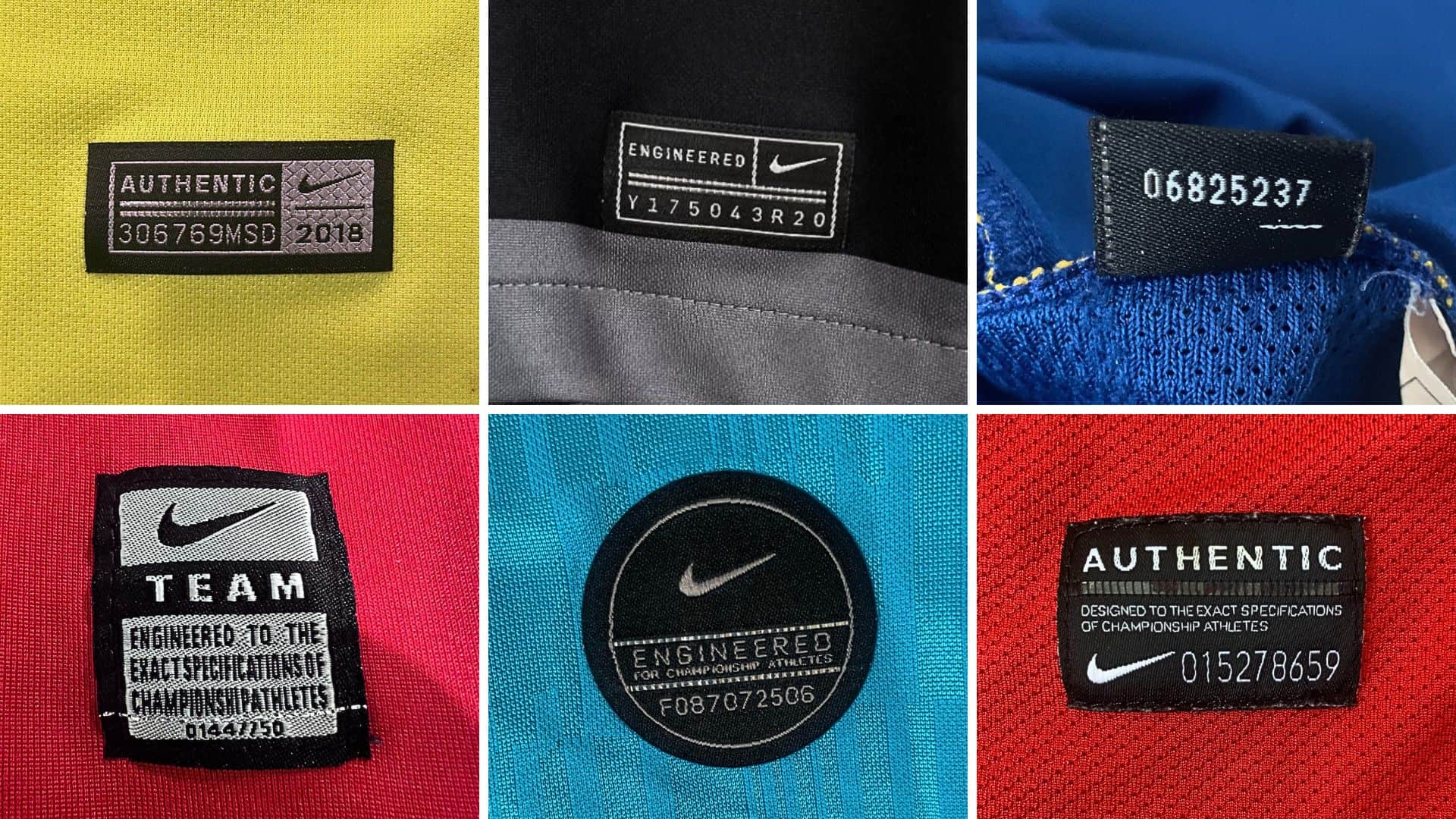 Nike - Security Tags - Football Shirts