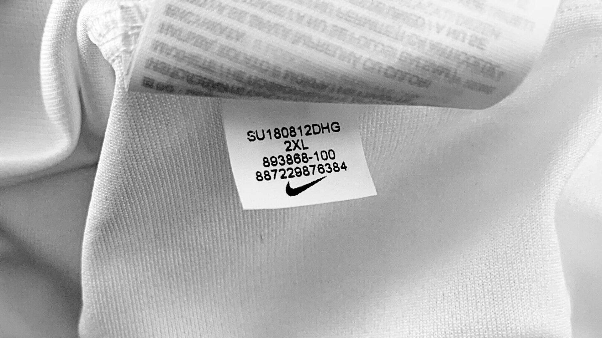 Nike - Style Code Label - football shirt